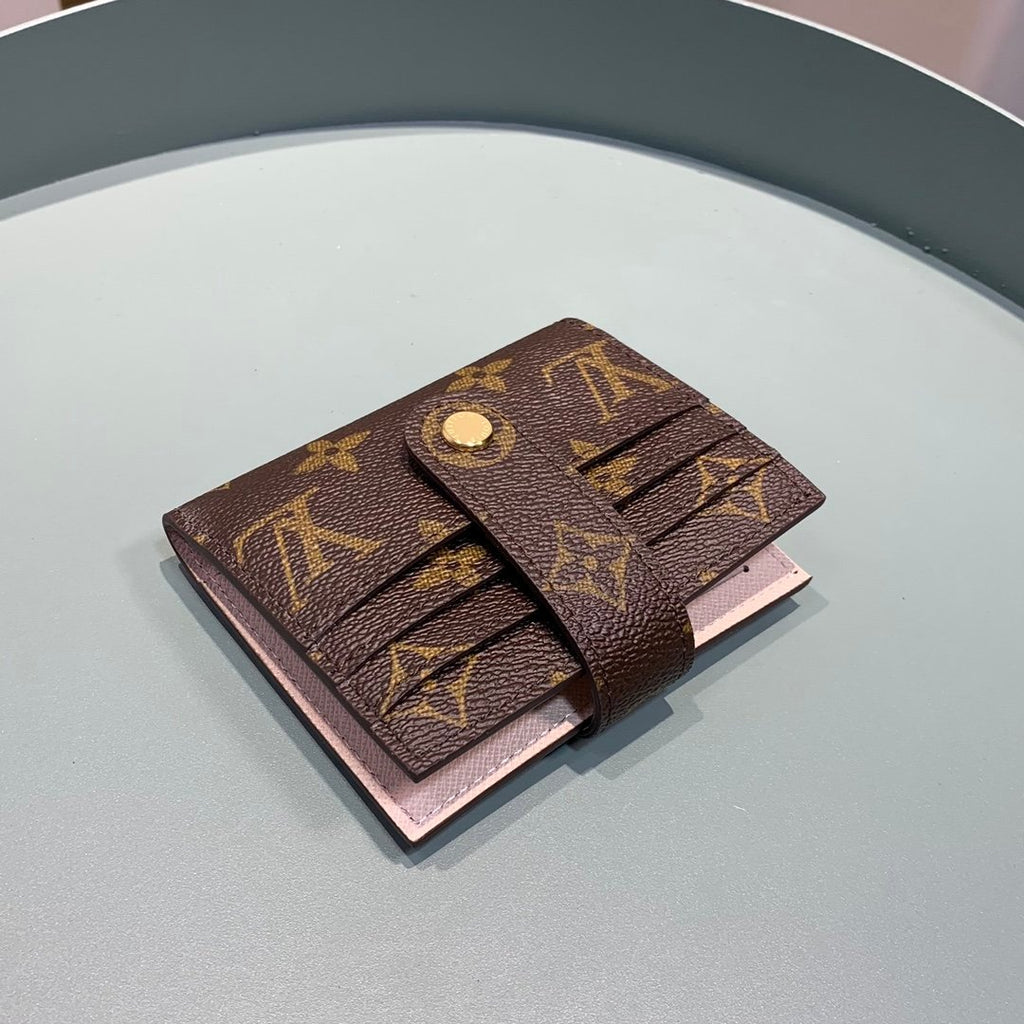 Louis Vuitton Monogram Wallet 12cm Brown