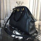 Gucci Re(Belle) Large Top Handle Bag Black For Women 15.75in/40cm GG