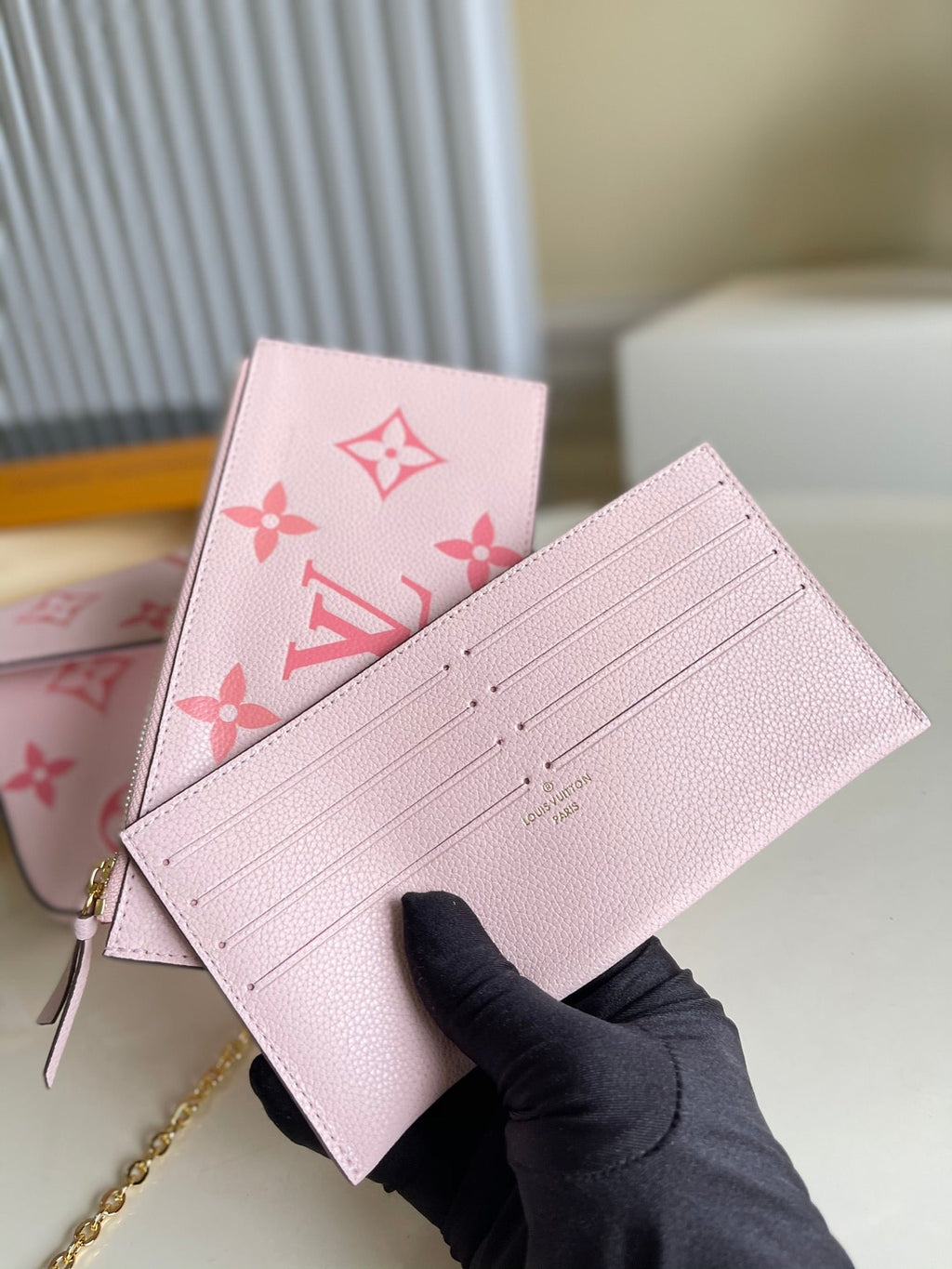 Louis Vuitton Vitorine Wallet 21cm Pink