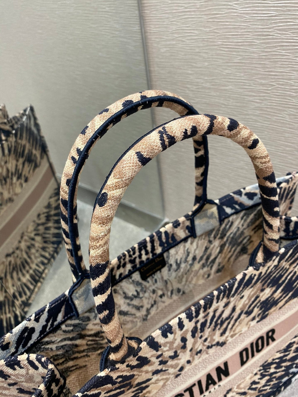 Christian Dior Beige Handle Bag 42cm