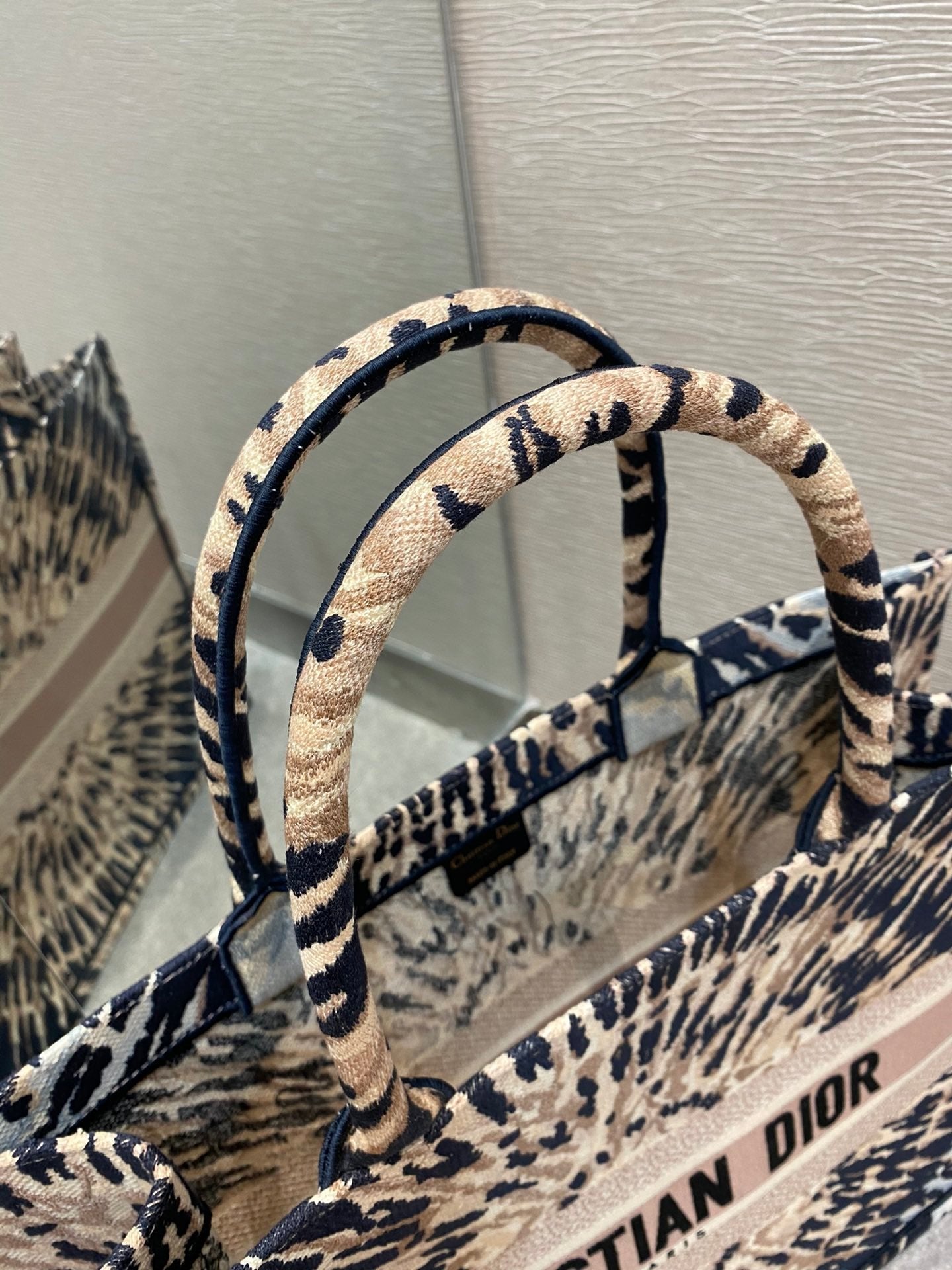 Christian Dior Beige Handle Bag 42cm