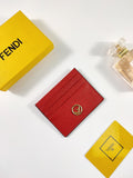 Fendi Card Case 10cm Red