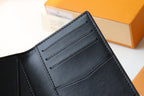 Louis Vuitton Wallet 8cm Black