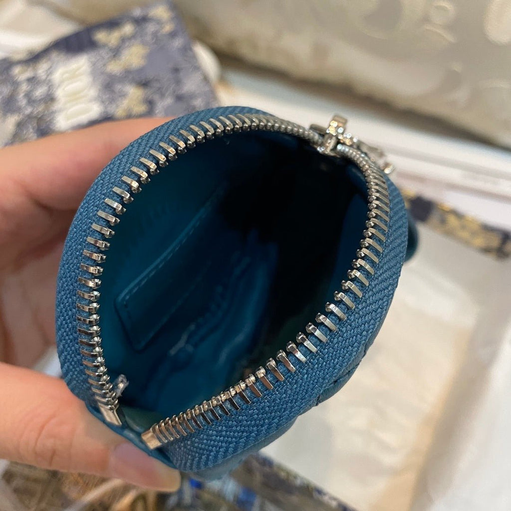 Christian Dior Blue Clutch 9cm