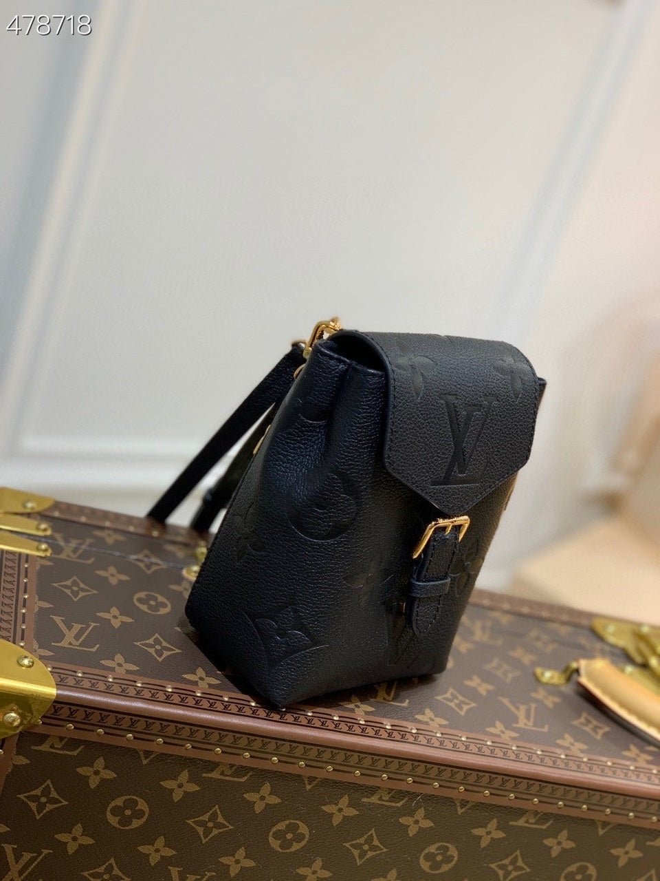 Louis Vuitton Tiny Backpack Bag 20cm By The Pool Monogram Canvas Spring/Summer Collection M80783 Black