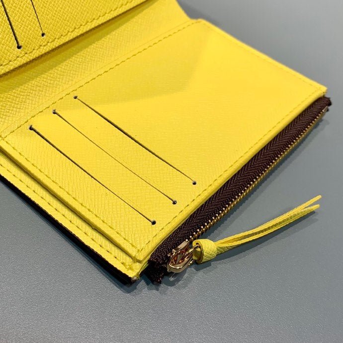 Louis Vuitton Monogram Wallet 12cm Brown
