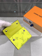Louis Vuitton Monogram Wallet 10cm Yellow