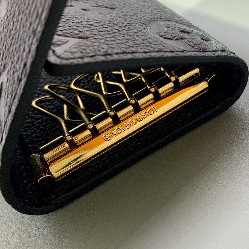 Louis Vuitton Monogram Wallet 10cm Black