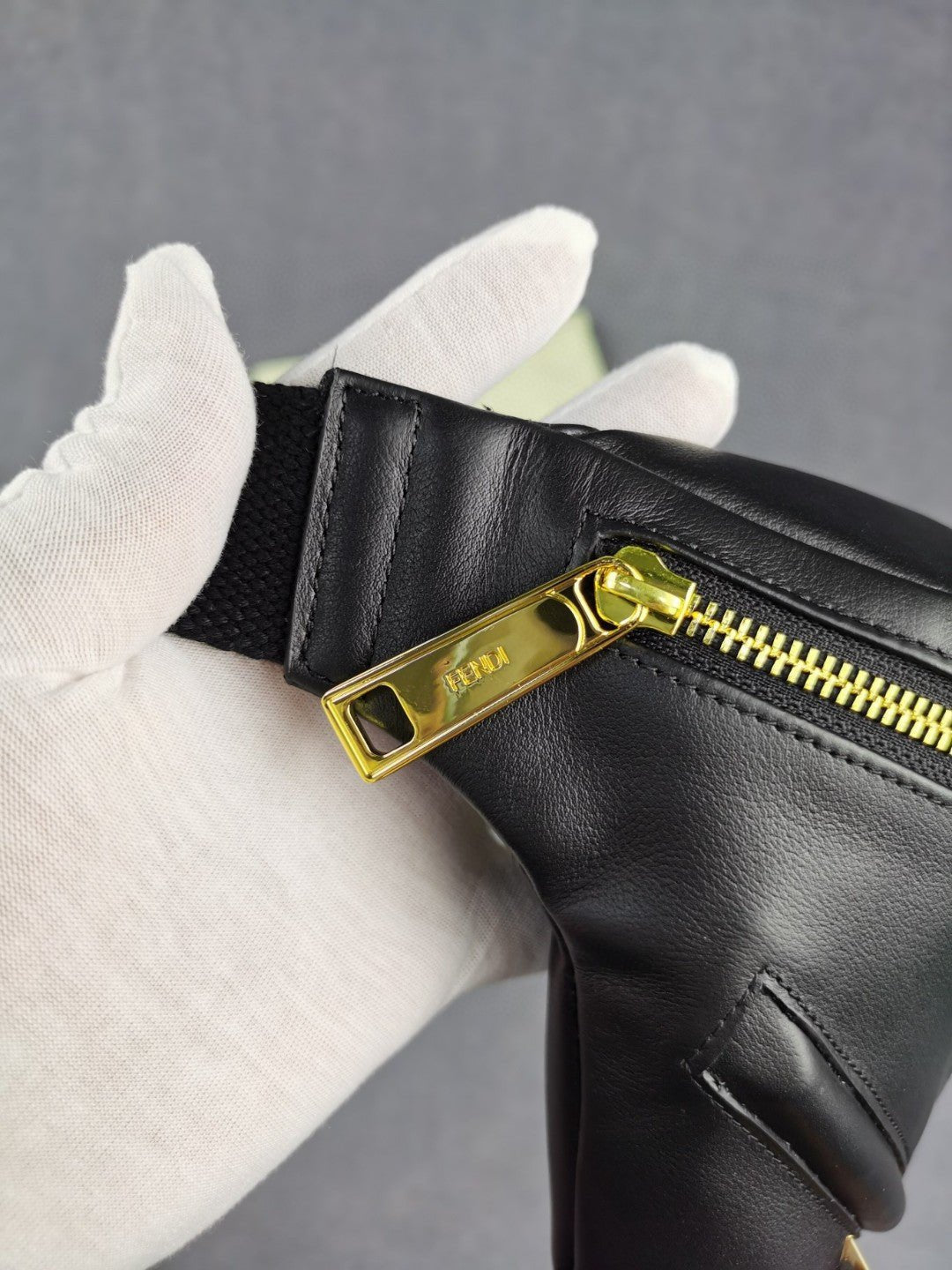 Fendi Belt Bag 18cm Black
