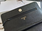Chanel Mini Flapbag 19cm Black