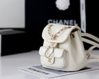 Chanel Backpack 18cm White