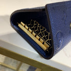 Louis Vuitton Monogram Wallet 10cm Blue