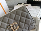 Chanel Mini Flapbag 19cm Grey