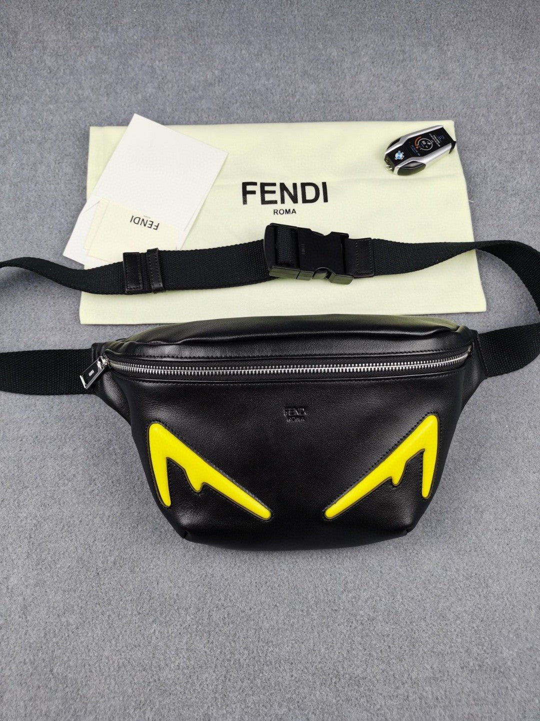 Fendi Belt Bag 18cm Black