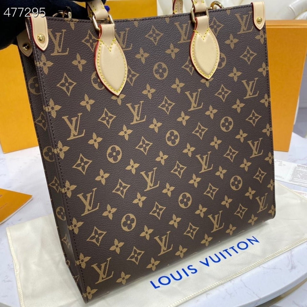Louis Vuitton Sac Plat Bag Monogram Canvas Spring/Summer Collection M45848, Brown