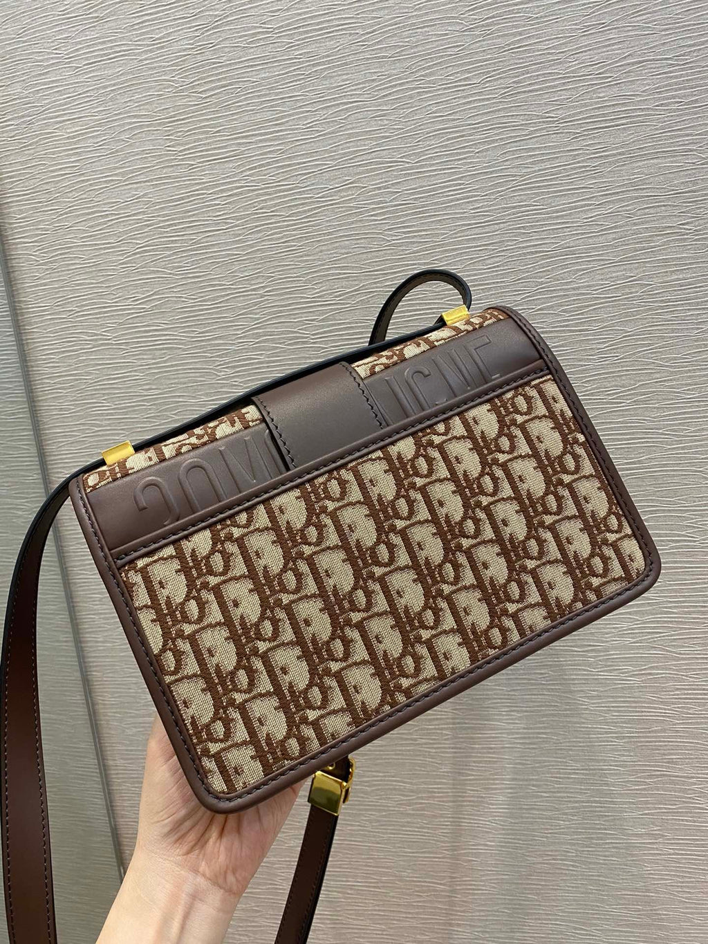 Christian Dior Brown Crossbody Bag 24cm