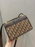 Christian Dior Brown Crossbody Bag 24cm