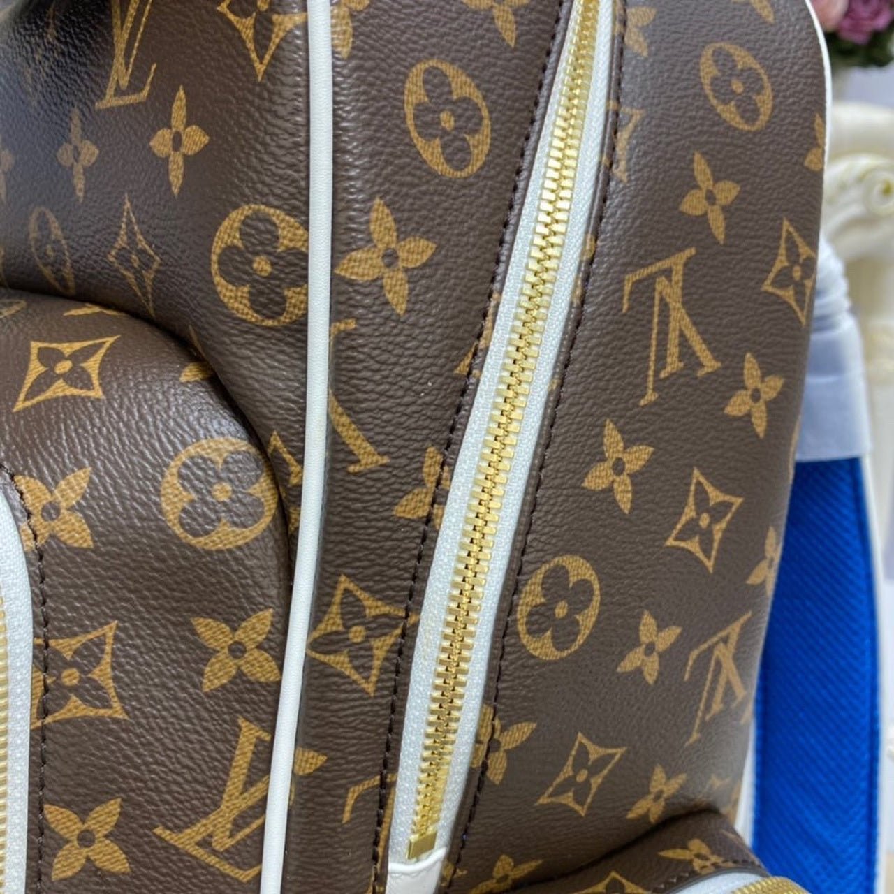 Louis Vuitton x NBA New Backpack 40cm Monogram Canvas Spring/Summer Collection M45581, Brown
