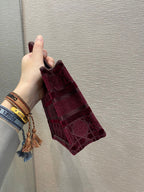 Christian Dior Red Mini Handle Bag 23cm