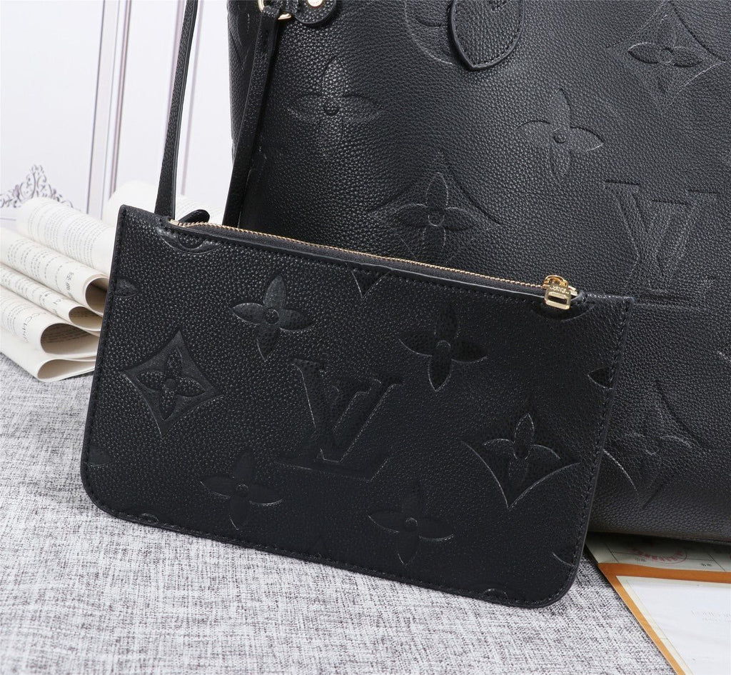 Louis vuittonNeverfull Monogram Empreinte 32cm/ Black
