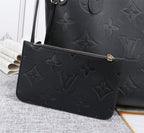 Louis vuittonNeverfull Monogram Empreinte 32cm/ Black