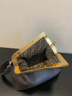 Fendi First Small Python Bag 26cm Brown