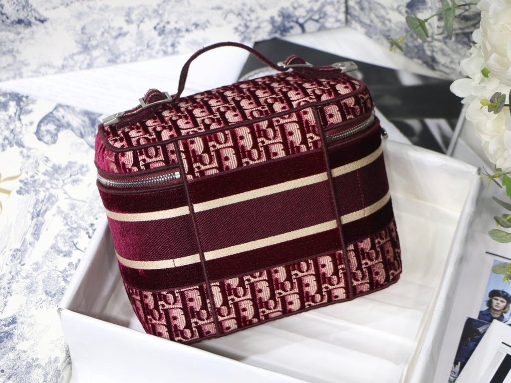 Christian Dior Red Handle Bag 24cm
