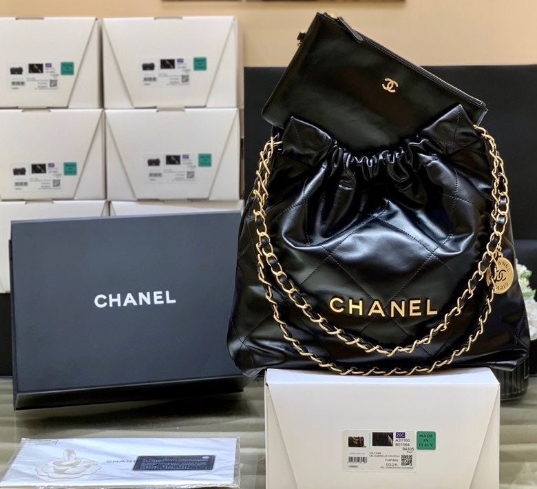 Chanel 22 Large Handbag 41cm Black