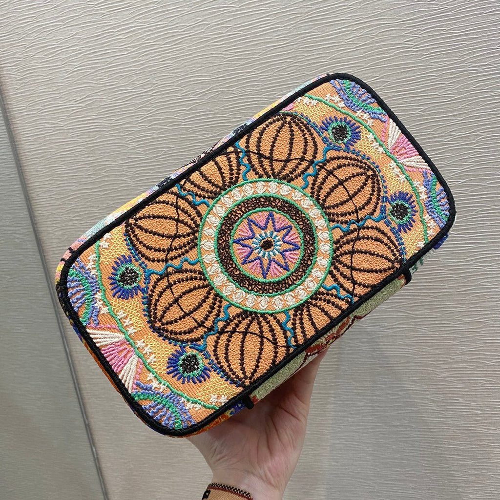 Christian Dior Multicolor Handle Bag 25cm