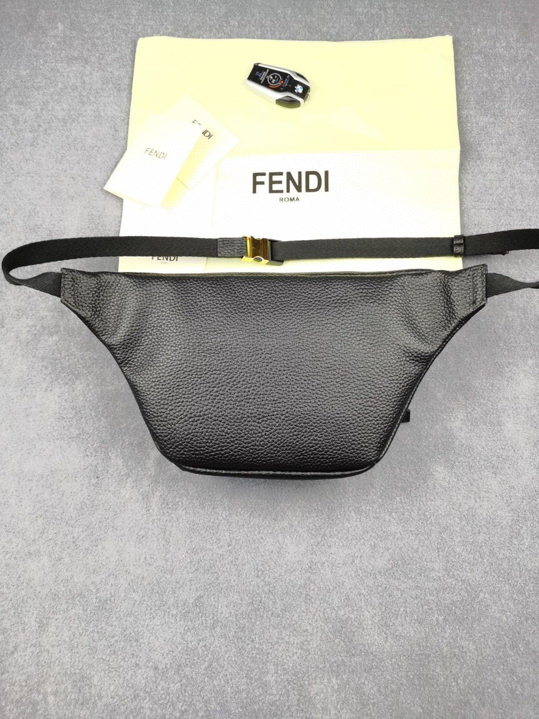 Fendi Belt Bag 18cm Black