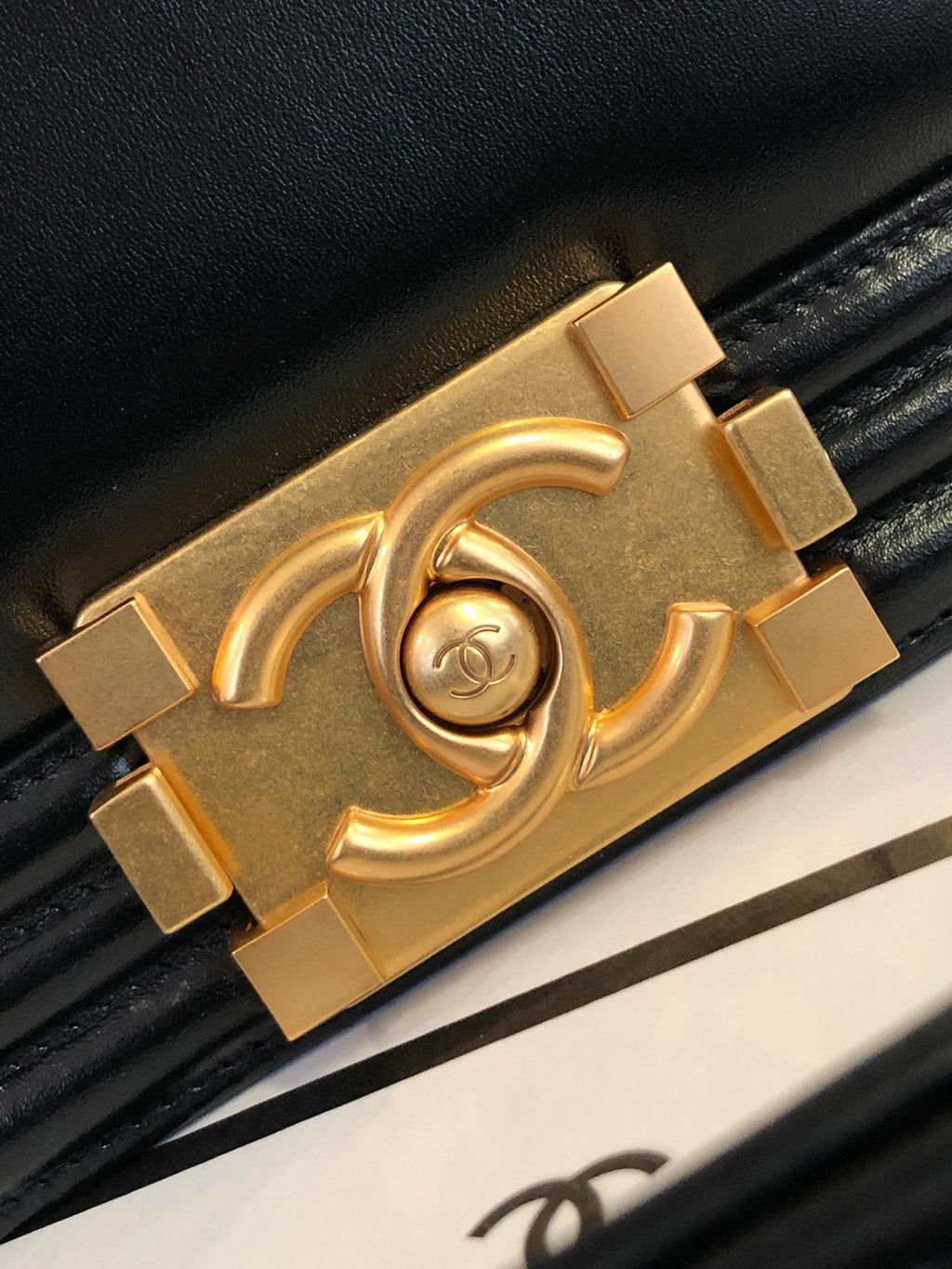 Chanel Co Co Leboy Black 18cm