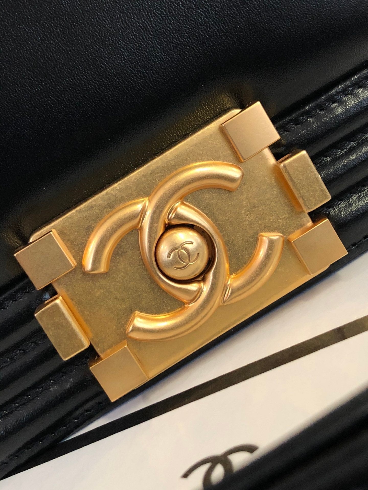 Chanel Co Co Leboy Black 18cm