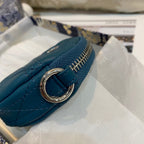 Christian Dior Blue Clutch 9cm