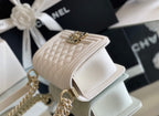 Chanel Mini Classic Flapbag 20cm White