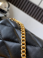 Saint Laurent Sade Mini Tube Bag For Women 20cm Black YSL 699703AAAJU1000