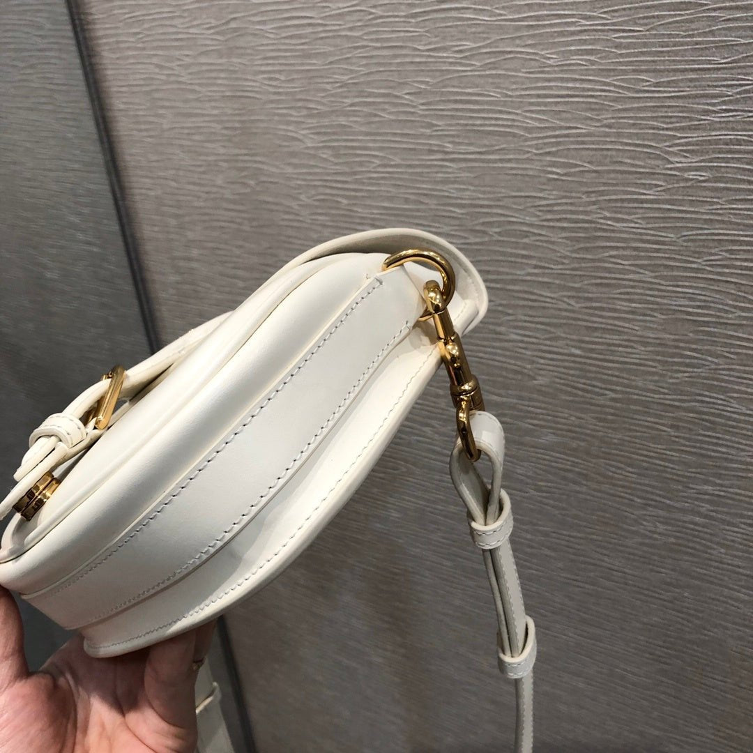 Christian Dior White Mini Crossbody Bag 18cm