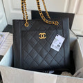 Chanel Maxi Shopping Bag 30cm Black