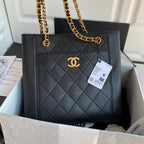 Chanel Maxi Shopping Bag 30cm Black
