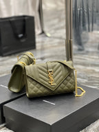Saint Laurent Small Bag In Mix Matelasse 21cm