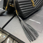 Saint Laurent Lou Mini Bag With Gold Hardware 18cm