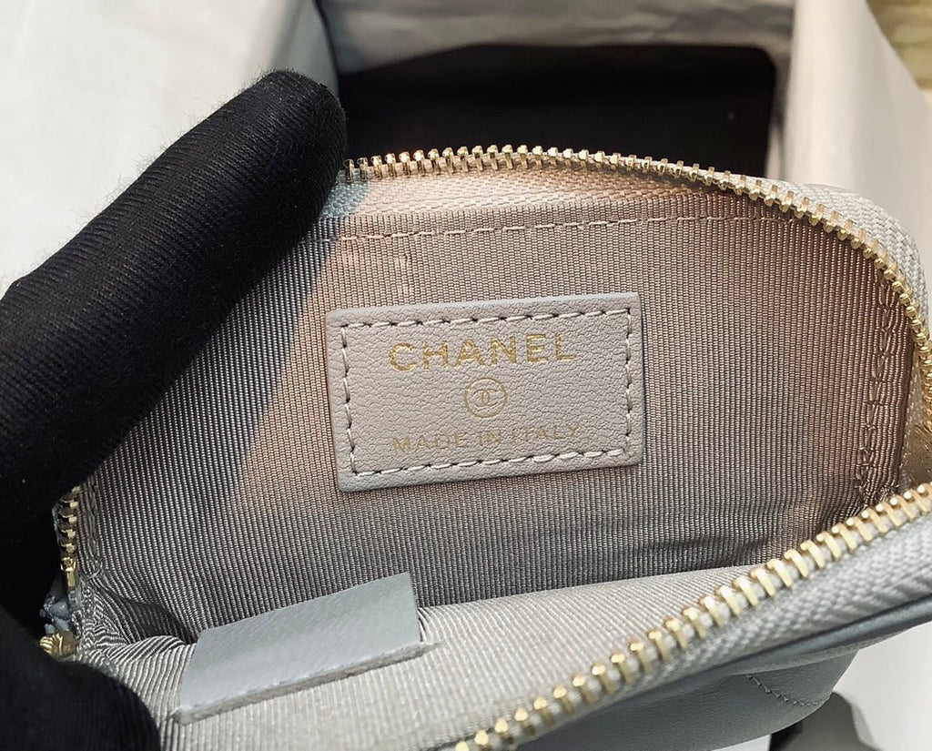 CO-CO Chanel CC Chain Logo Card Holder 12cm