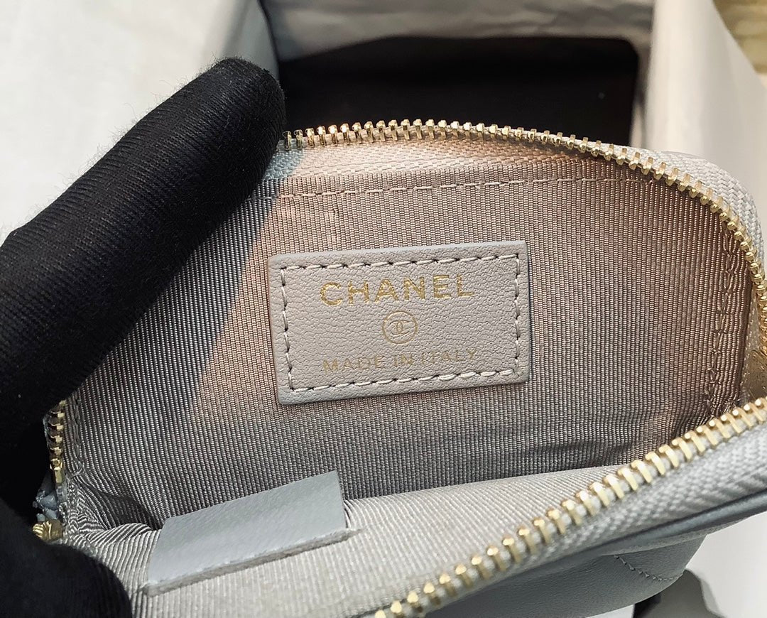 CO-CO Chanel CC Chain Logo Card Holder 12cm