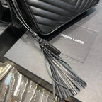 Saint Laurent Lou Camera Bag With Black Hardware 23cm