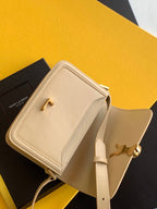 Saint Laurent Solferino Small Satchel With Gold Hardware 19cm