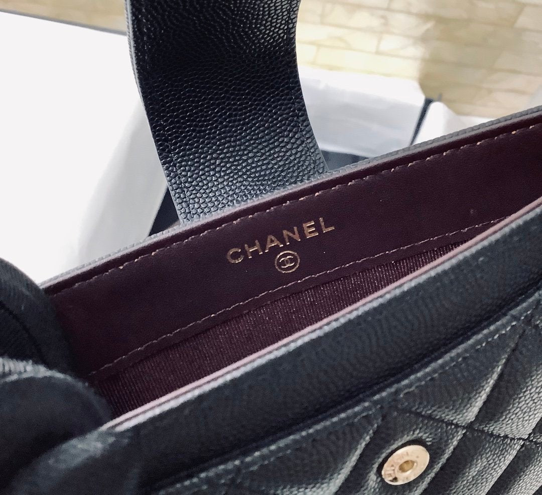 CO-CO Chanel Clutch With Silver Hardware 19cm