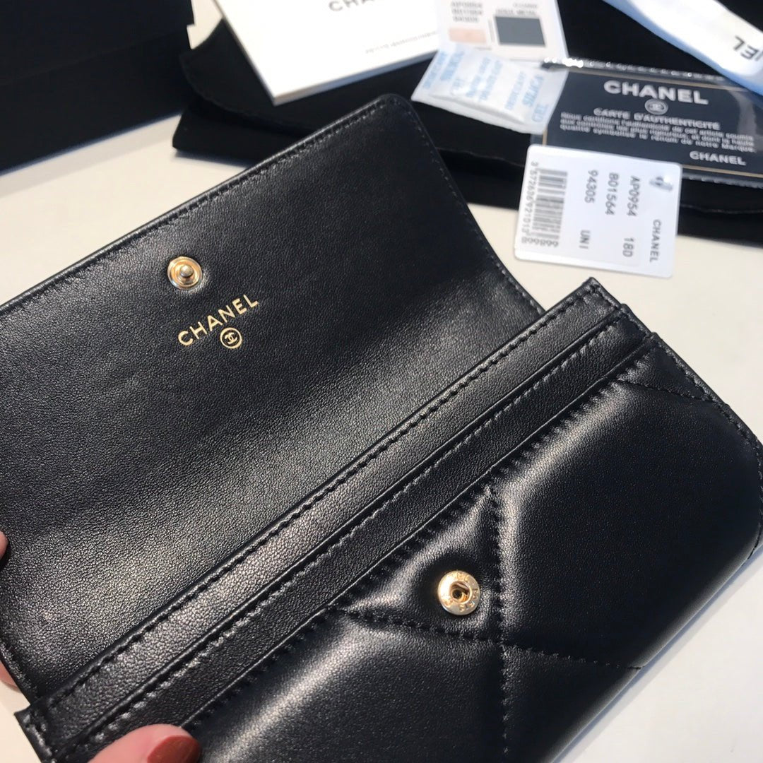 CO-CO Chanel Long Wallet 17cm