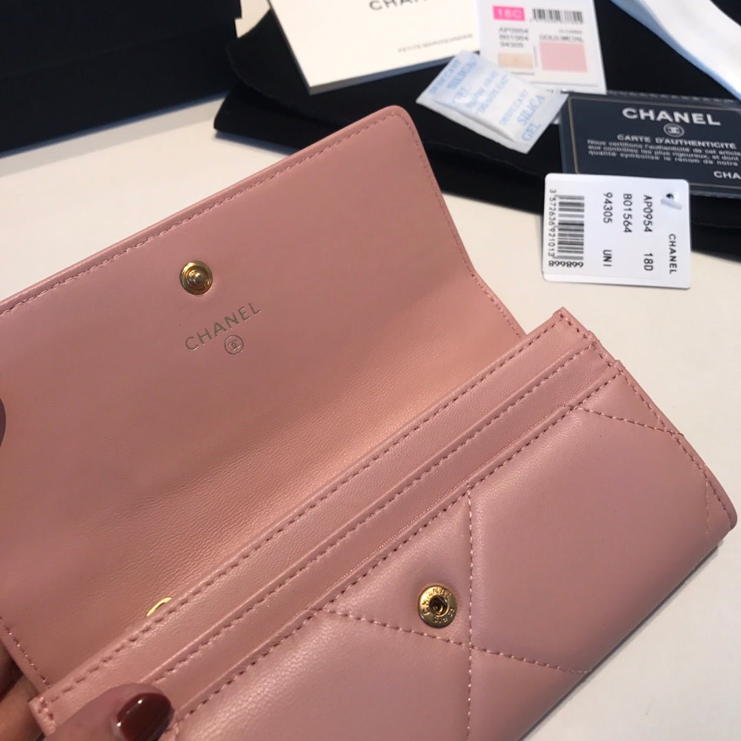 CO-CO Chanel Long Wallet 17cm