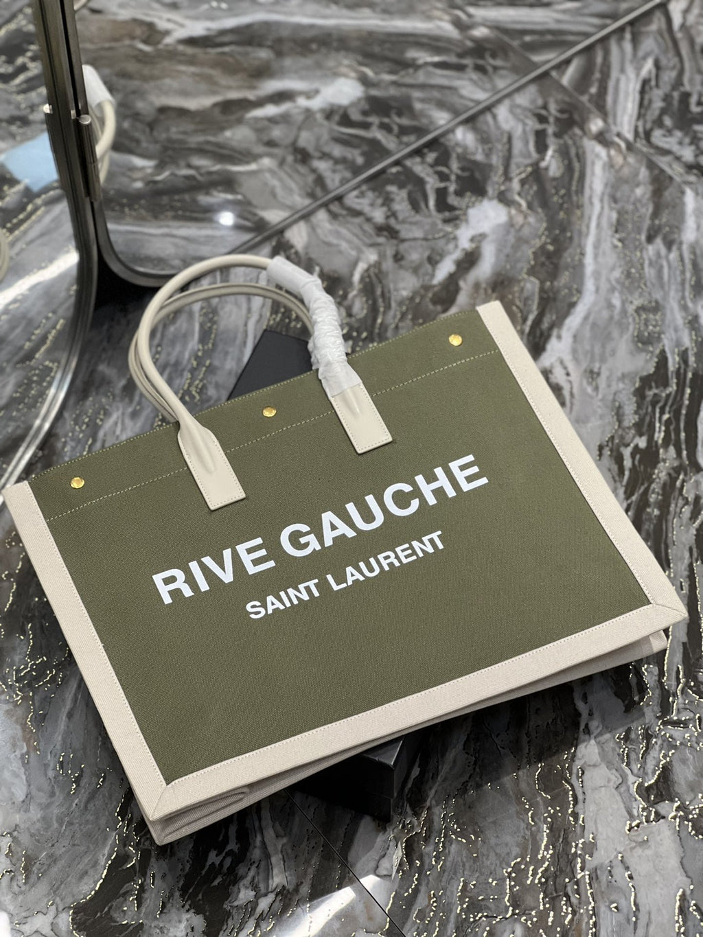 Saint Laurent Rive Gauche Tote Bag 48cm