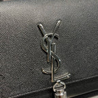 Saint Laurent Kata Medium Chain Bag With Tassel 24cm