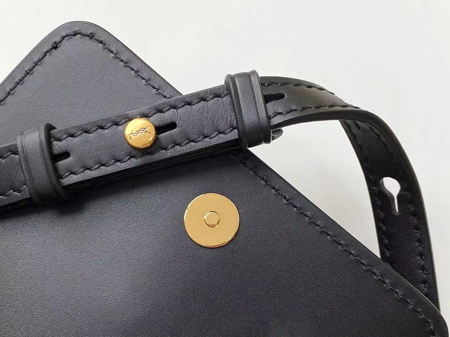 Saint Laurent Kaia North/South Satchel With Gold Hardware 16cm